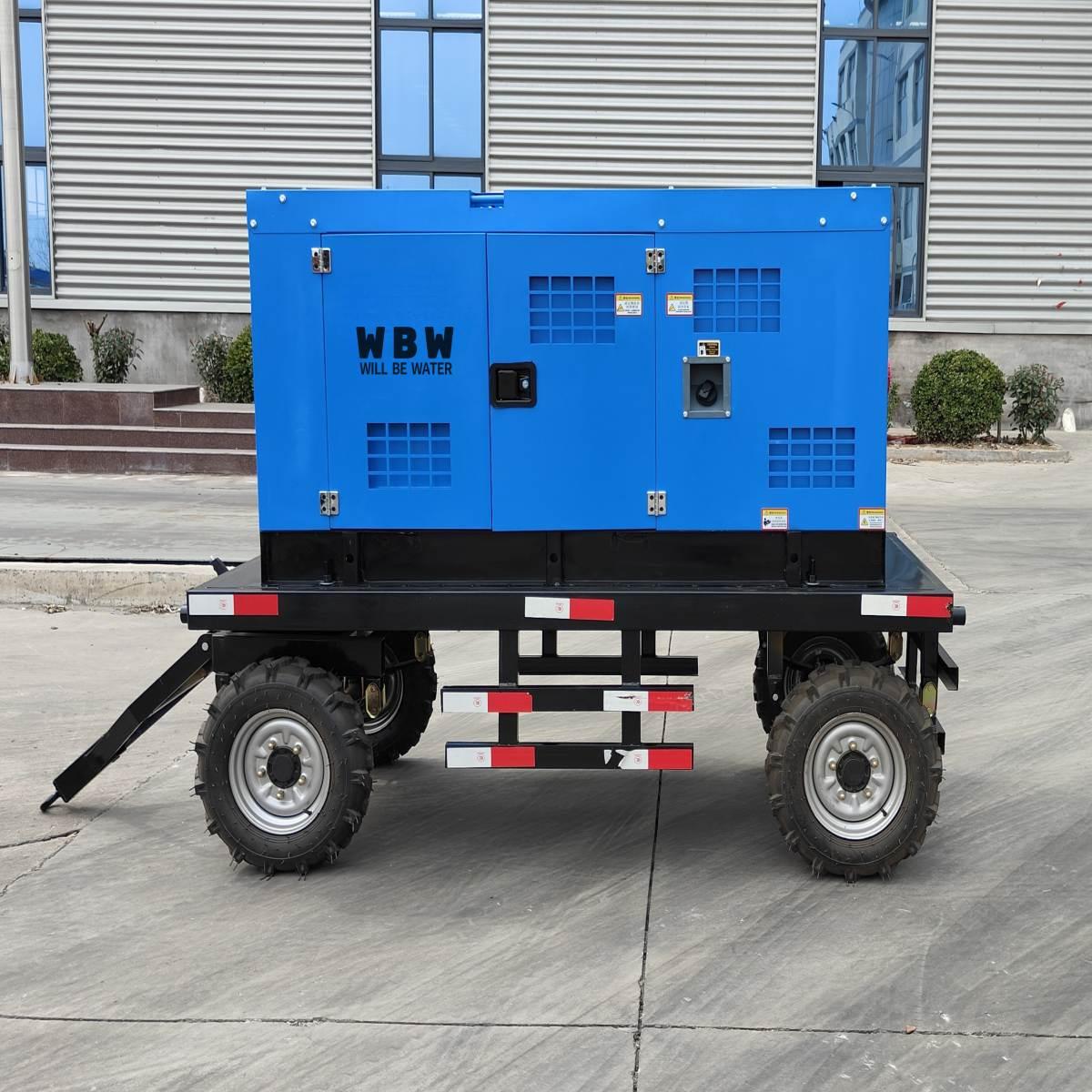 WBW Industrial diesel Generator Welding Machine Can Adjust the Current230A