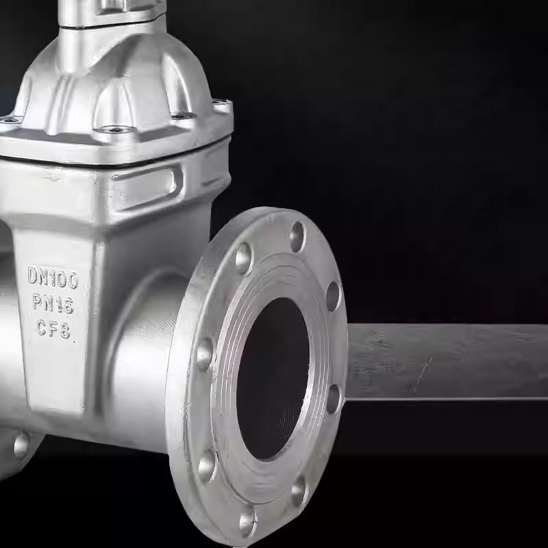 Z45X-16P Stainless Steel 304 Manual Soft Seal Non-Rising Stem Gate Valve ISO9001/CE Certified for Drinking Water Pump