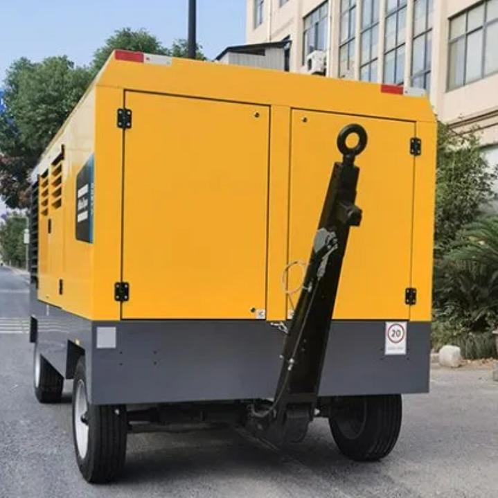 Y1200 Copco 15bar 38.6m3 Diesel Mobile Air Compressors 35 Bar 1363cfm Atlascopco Y1200 Cfm Compresor High Pressure
