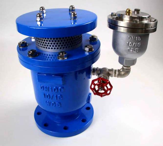 Factory Direct Supply High Speed Combined Compound air Vent Pressure Release Valve Dn 20